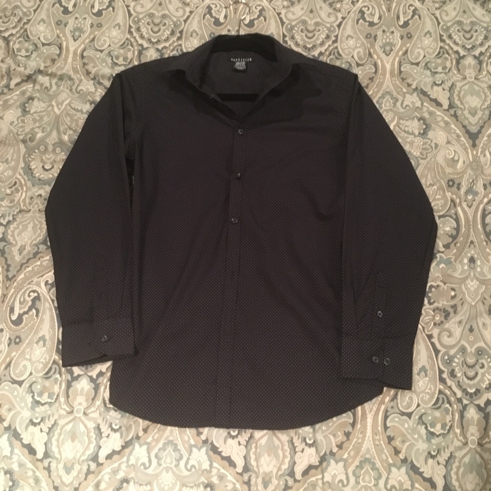2 Youth Van-Heusen LS dress shirts, size LG 14/16